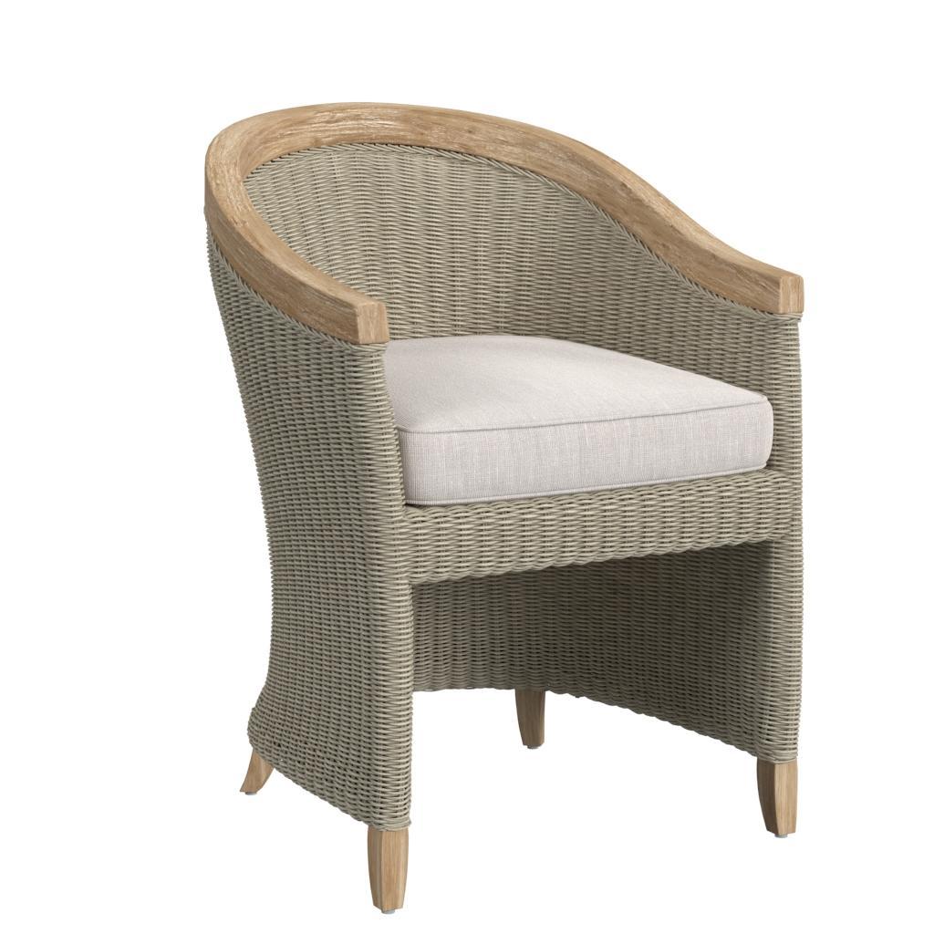 Cambria - Dining Chair - Gray / White