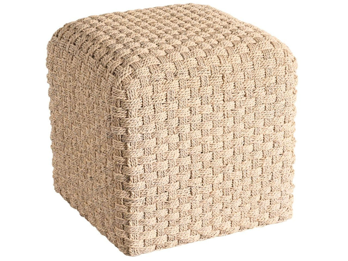 Birchaven - Woven Pouf - Light Brown
