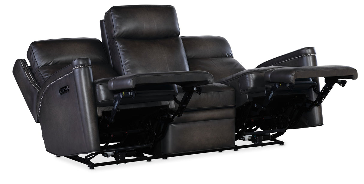 MS - Hamilton Power Sofa With Power Headrest