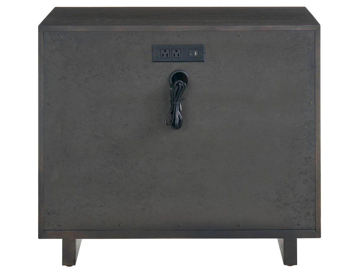 Modern - Three Drawer Nightstand