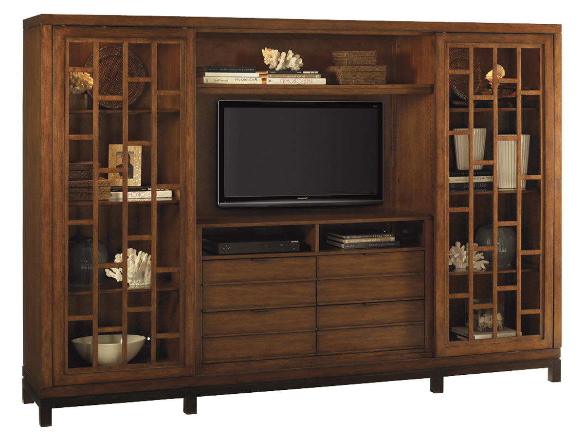 Ocean Club - Point Break Entertainment Chest - Dark Brown