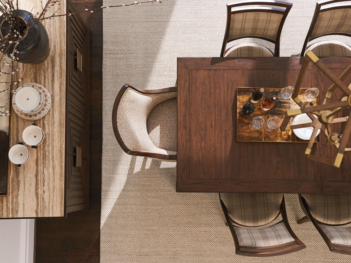 Silverado - Elk Grove Rectangular Dining Table - Dark Brown