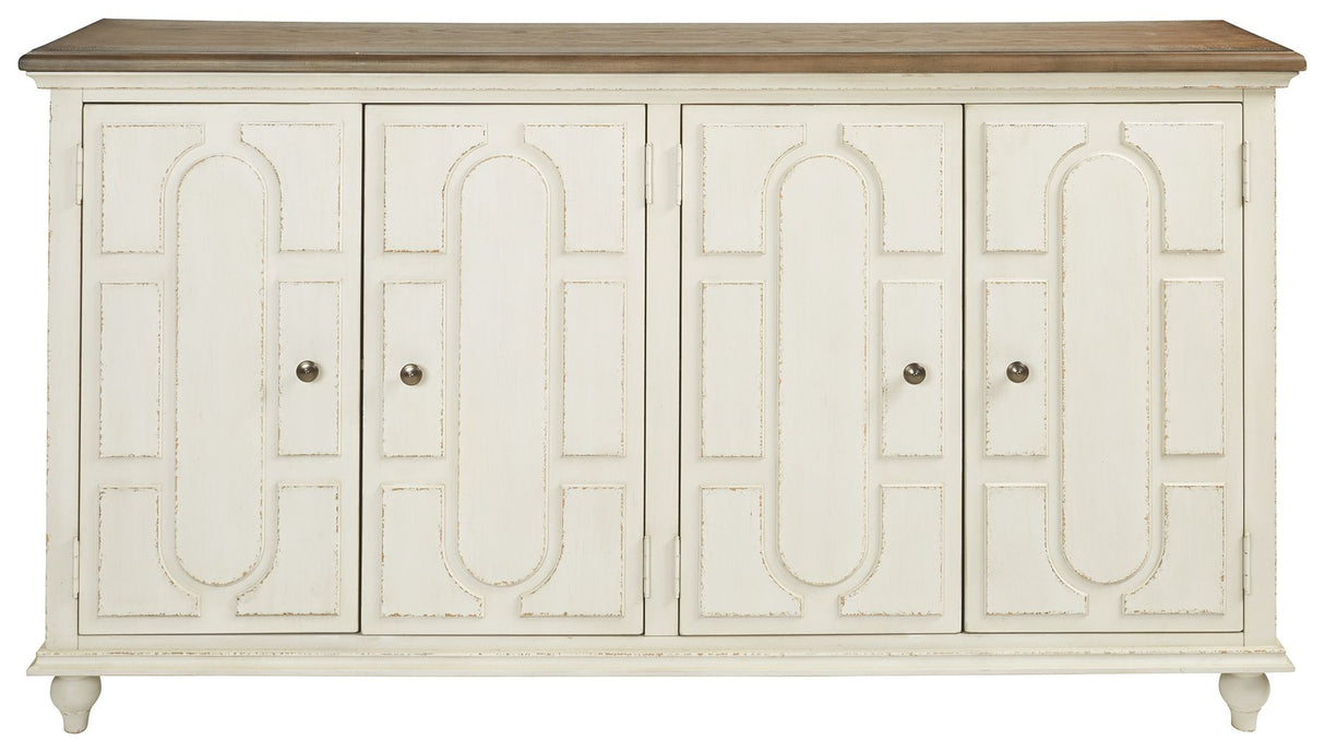 Roranville - Accent Cabinet - Antique White