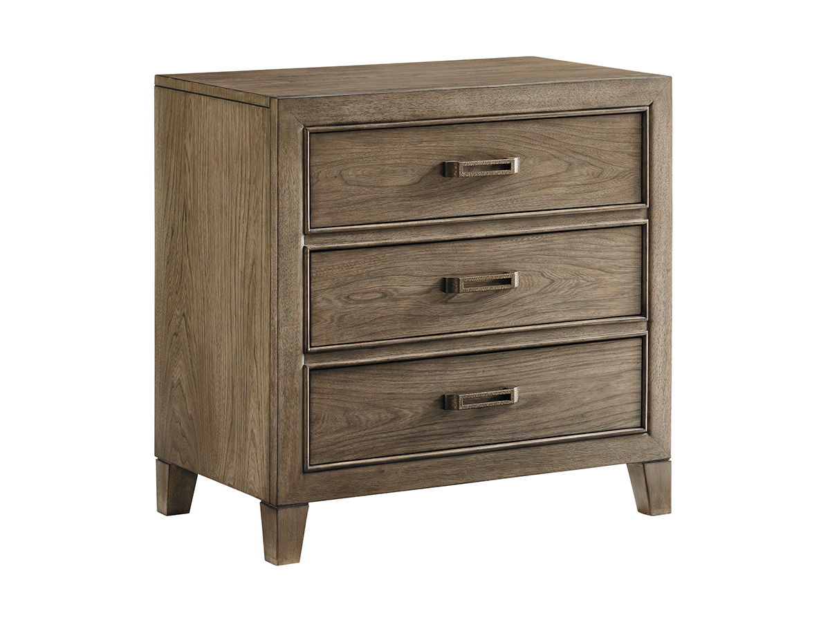 Cypress Point - Mc Clellan Drawer Nightstand - Dark Brown