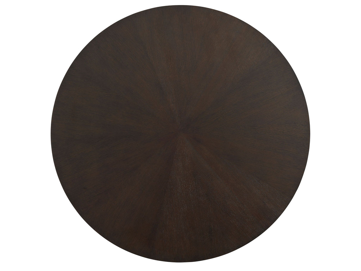 Park City - Silvercreek Round Dining Table - Dark Brown