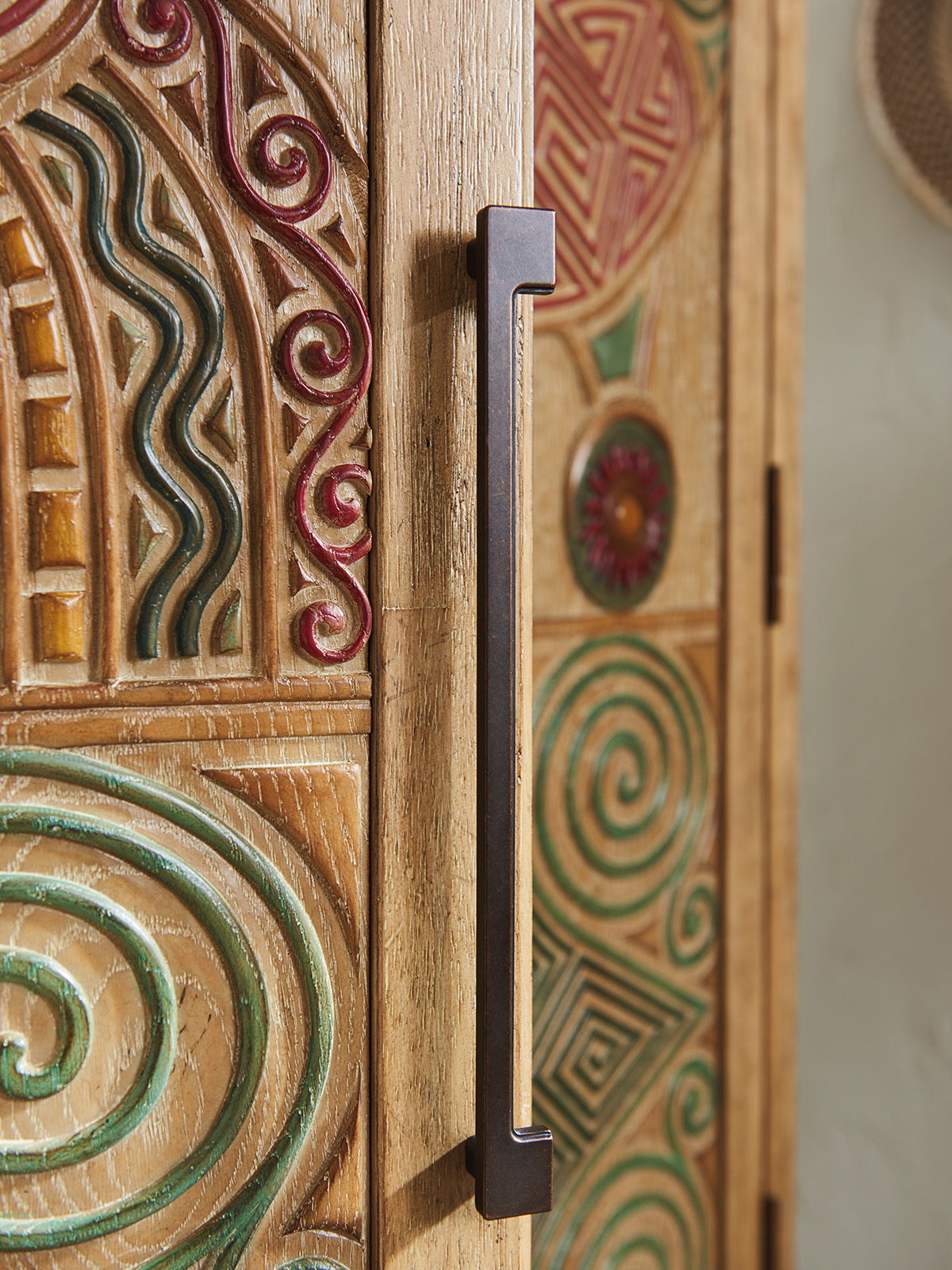 Los Altos - Cameroon Bar Cabinet - Light Brown