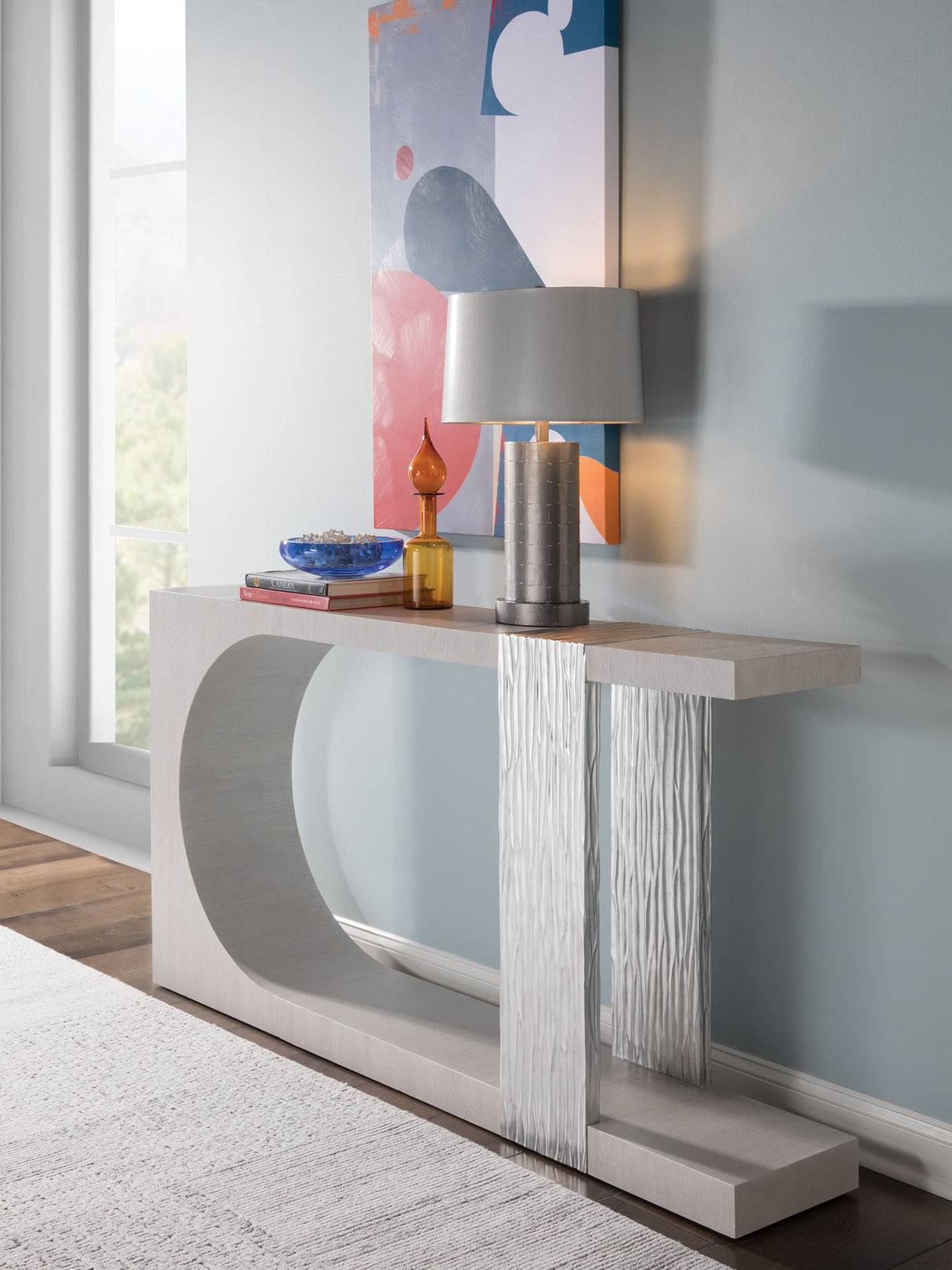 Signature Designs - Sereno Long Console - Gray