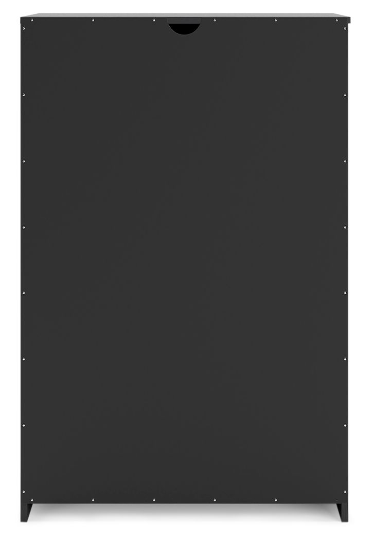 Finch - Five Drawer Chest - 46" Height - Black
