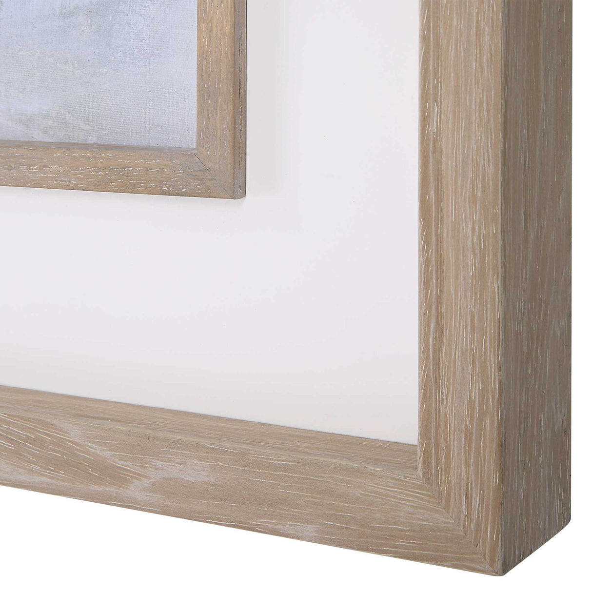 Misty Moonlight - Abstract Framed Print