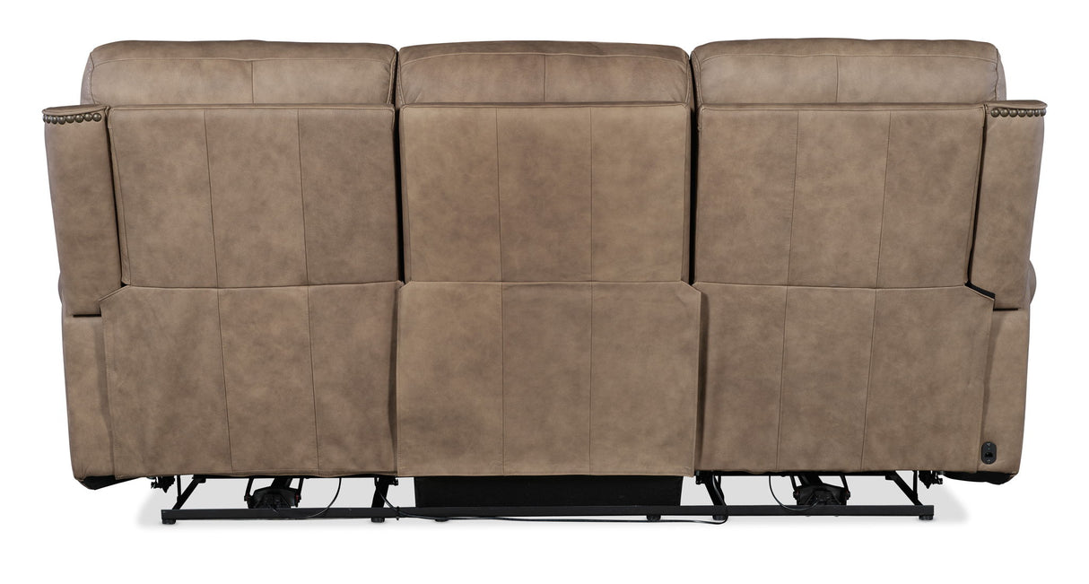 SS - Duncan Power Sofa With Power Headrest & Lumbar