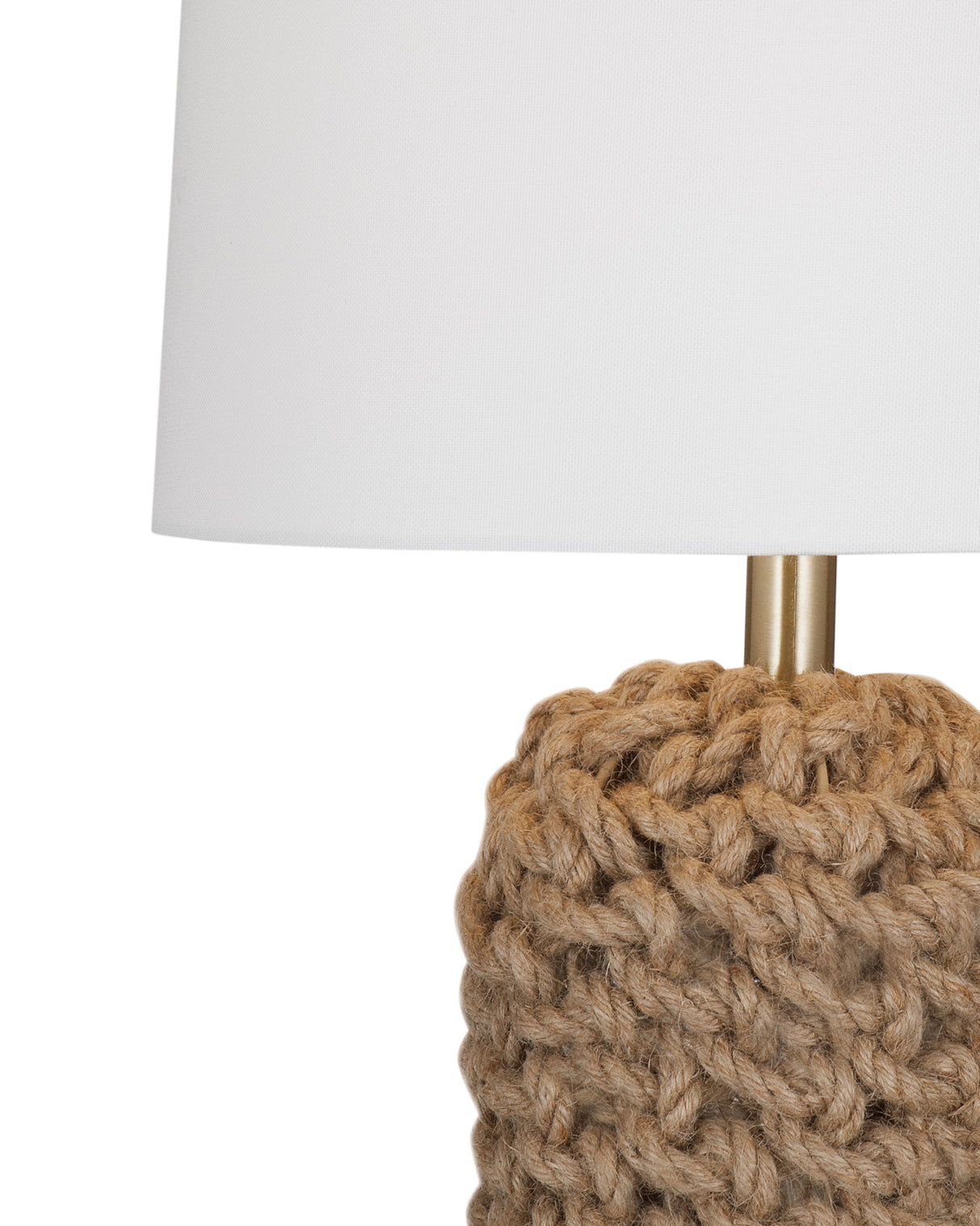 Amur - Table Lamp - Brown / White