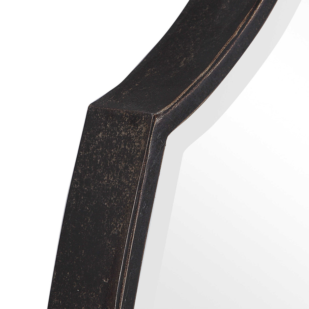 Ulalia - Scalloped Mirror - Black