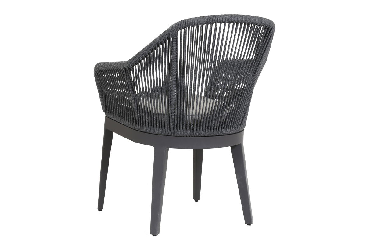 Milano - Dining Chair, With Self Welt - Echo Ash / Dark Gray