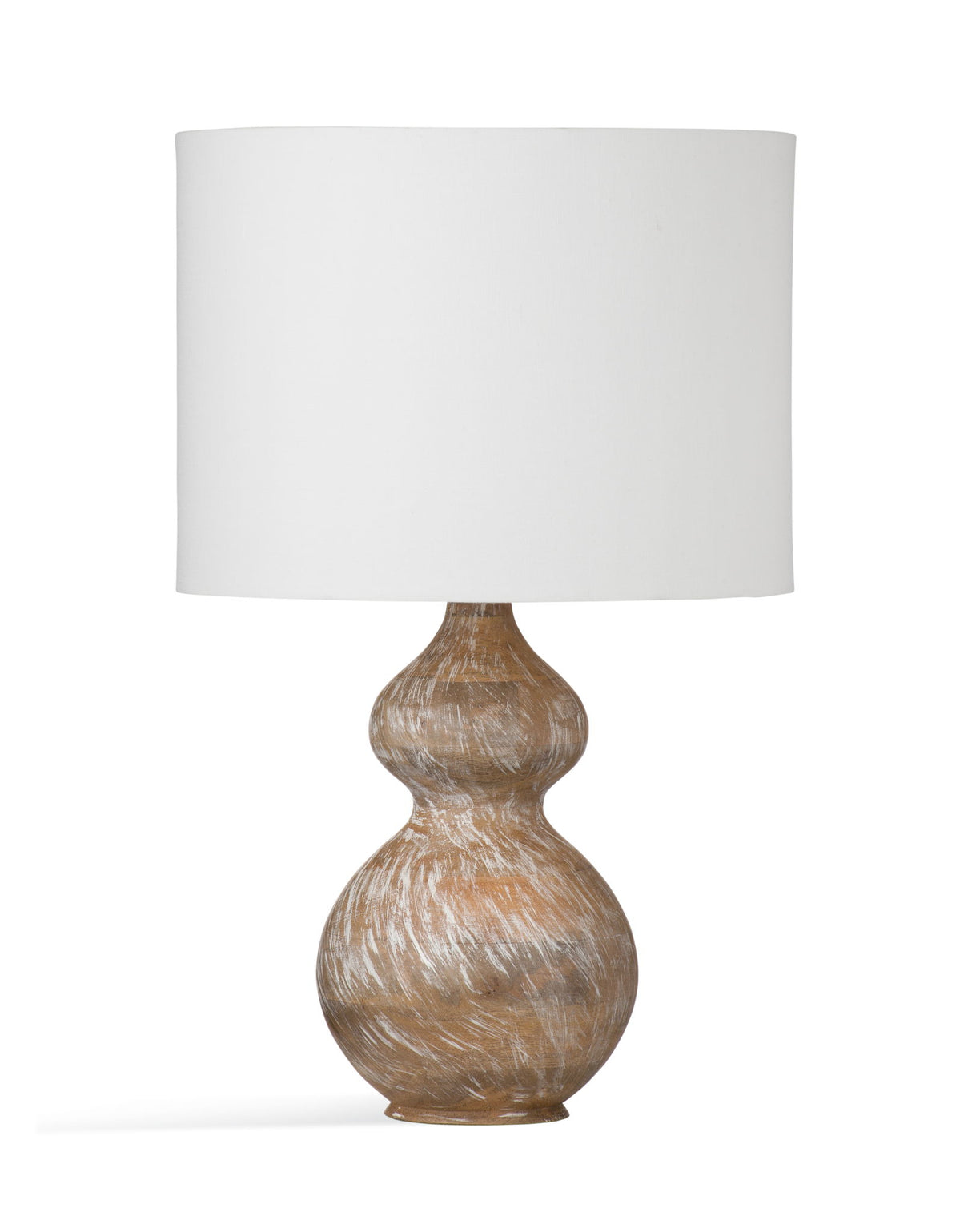 Caveette - Table Lamp - Light Brown / White