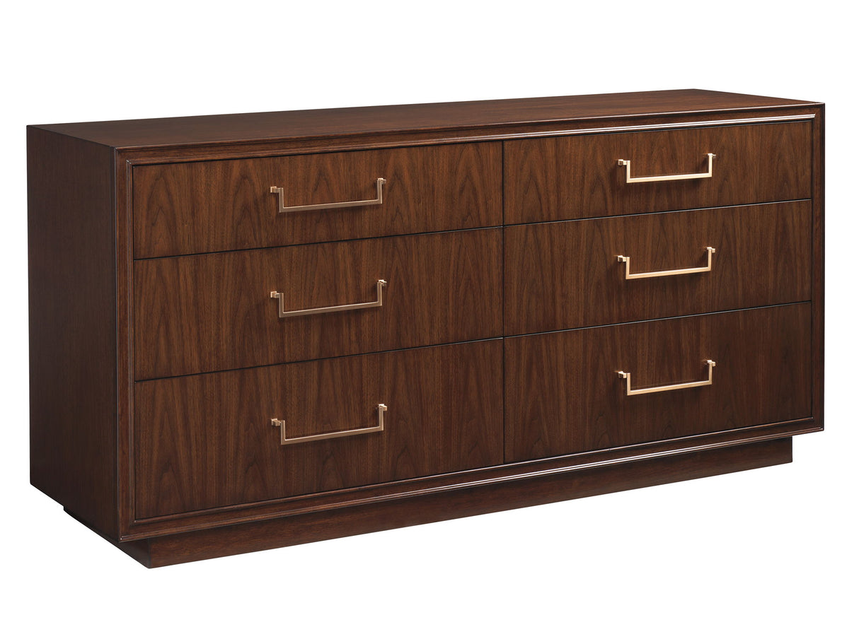 Rendezvous - Fenwick Double Dresser - Dark Brown