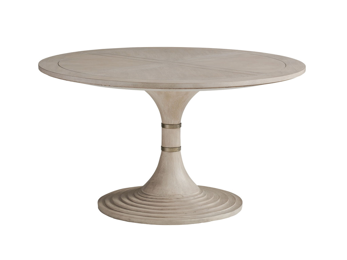 Malibu - Topanga Round Dining Table - Beige