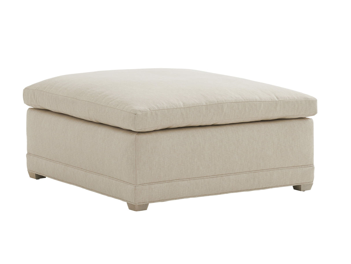 Barclay Butera Upholstery - Fabric Colony Ottoman - Beige