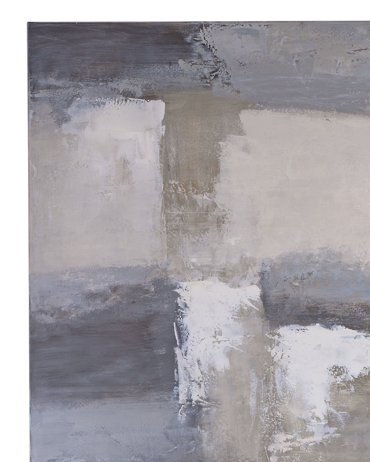 Bexar Canvas Art - Taupe