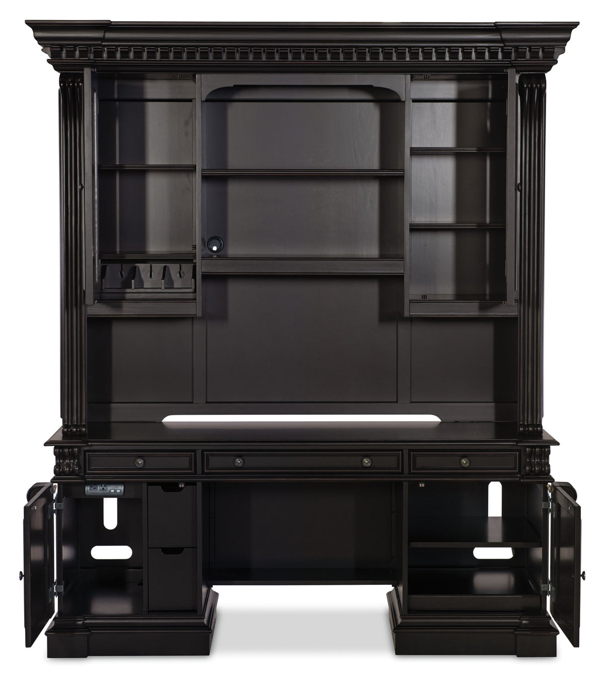Telluride - Computer Credenza - Black