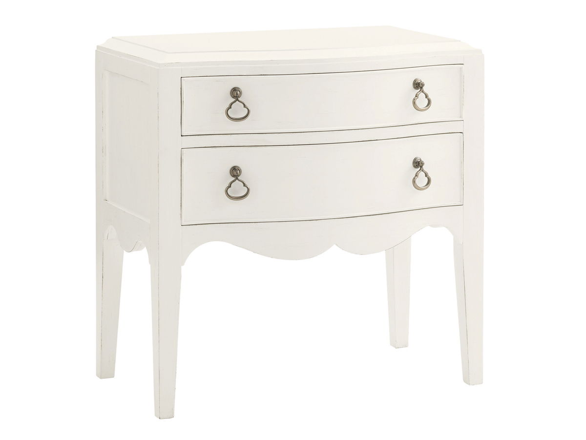Ivory Key - Martello Night Table - White