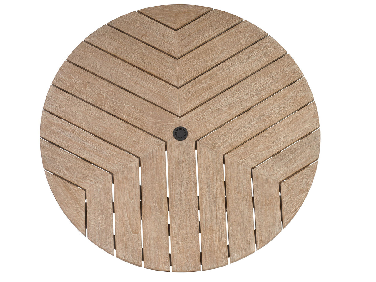 Stillwater Cove - Round Dining Table - Dark Brown