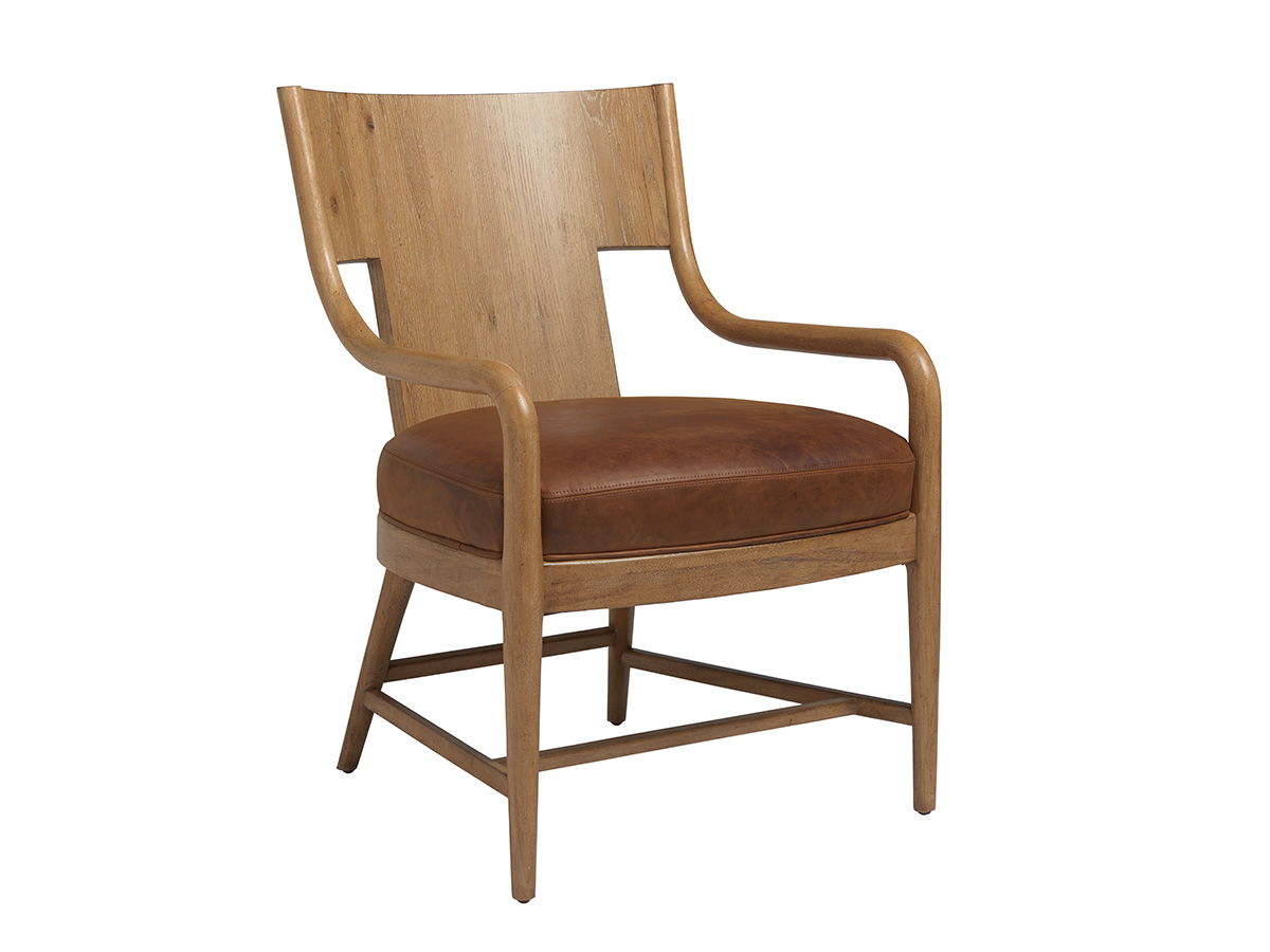 Los Altos - Radford Leather Chair - Light Brown