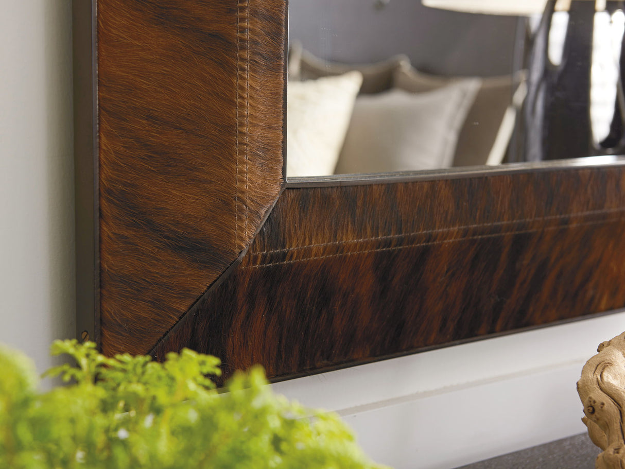 Park City - Park Meadows Rectangular Mirror - Dark Brown