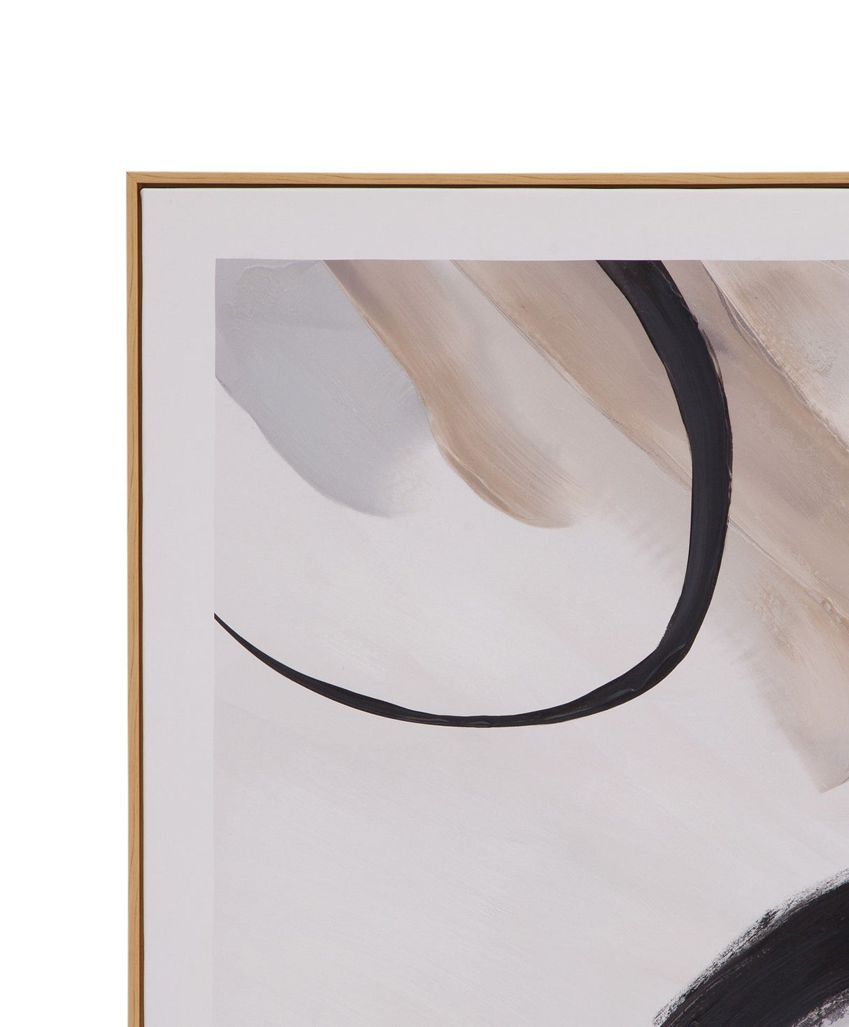 Eartha Canvas Art (Set of 3) - Beige / Black