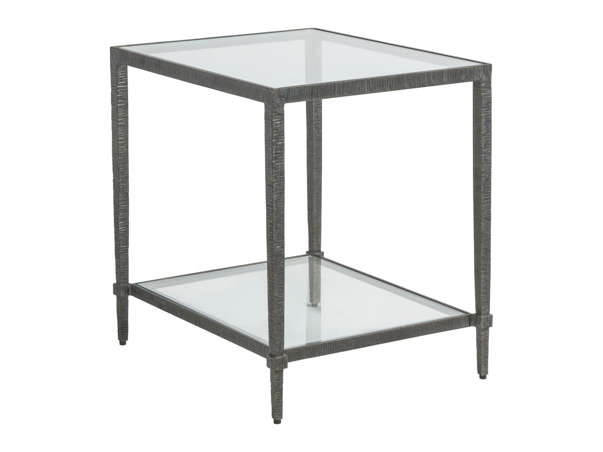 Metal Designs - Claret Rectangular Table