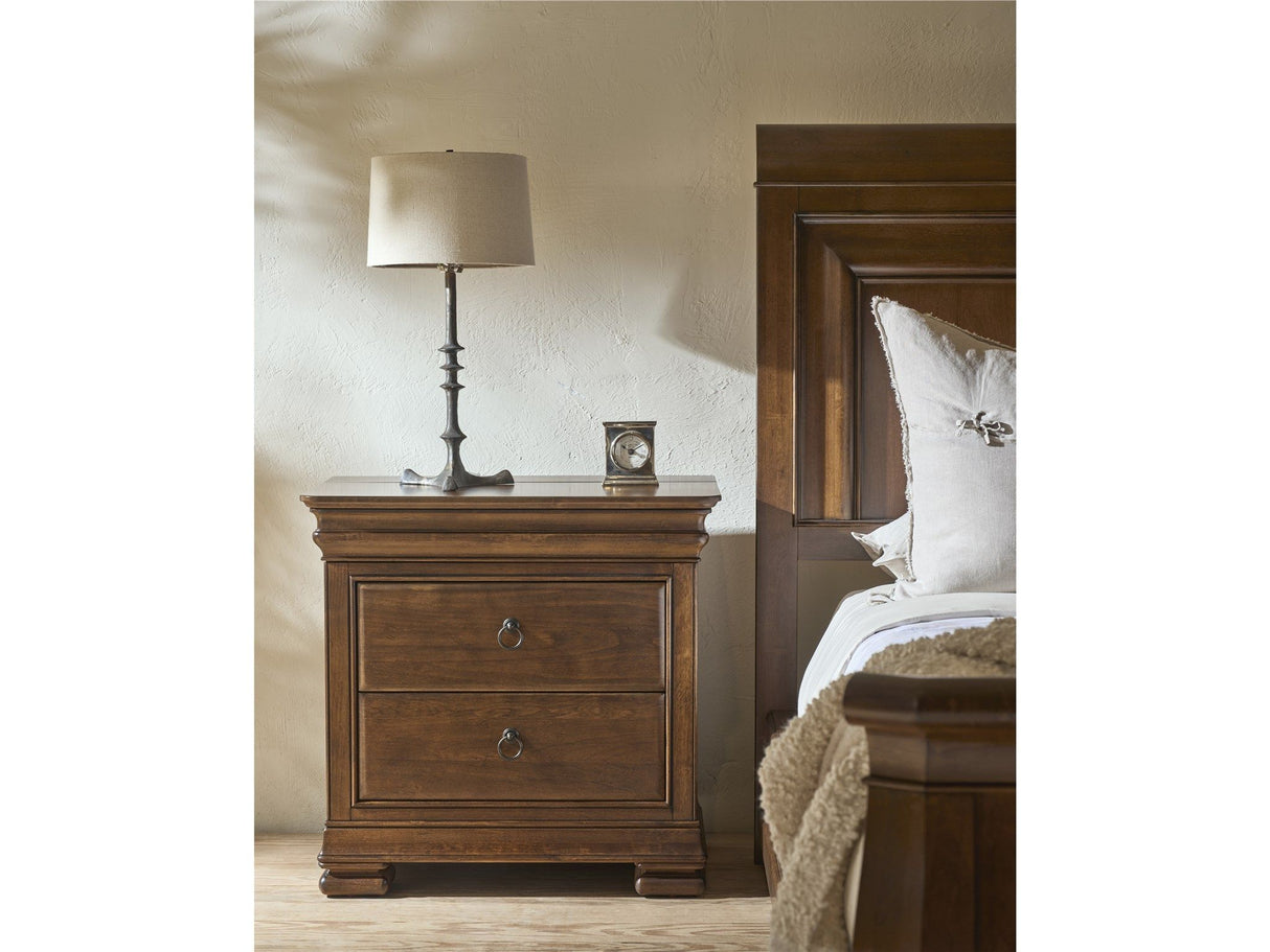 New Lou - Nightstand - Dark Brown