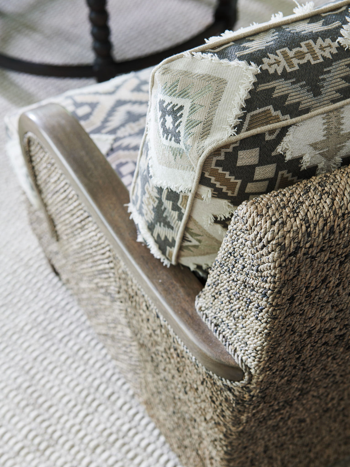 Barclay Butera Upholstery - Thayer Chair - Dark Brown