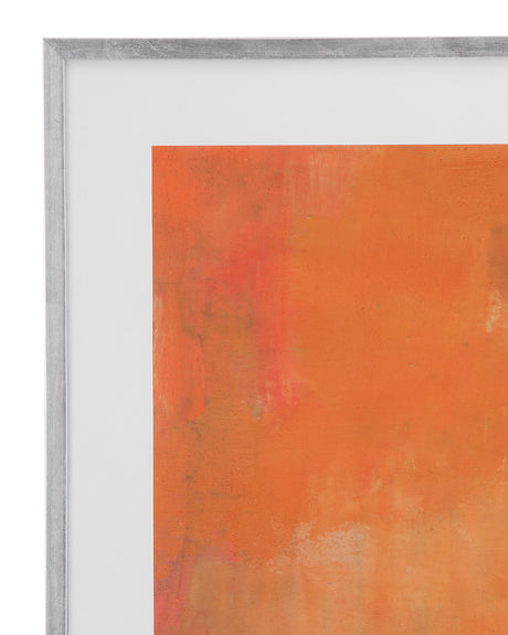 Almon Abstract - Wall Decor (Set of 2) - Orange