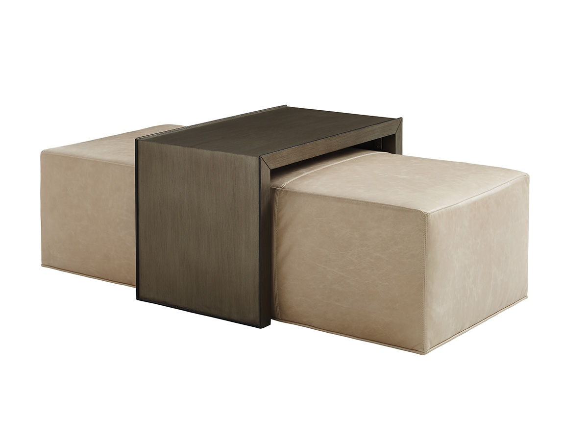 Ariana - Savona Cocktail Ottoman With Slide