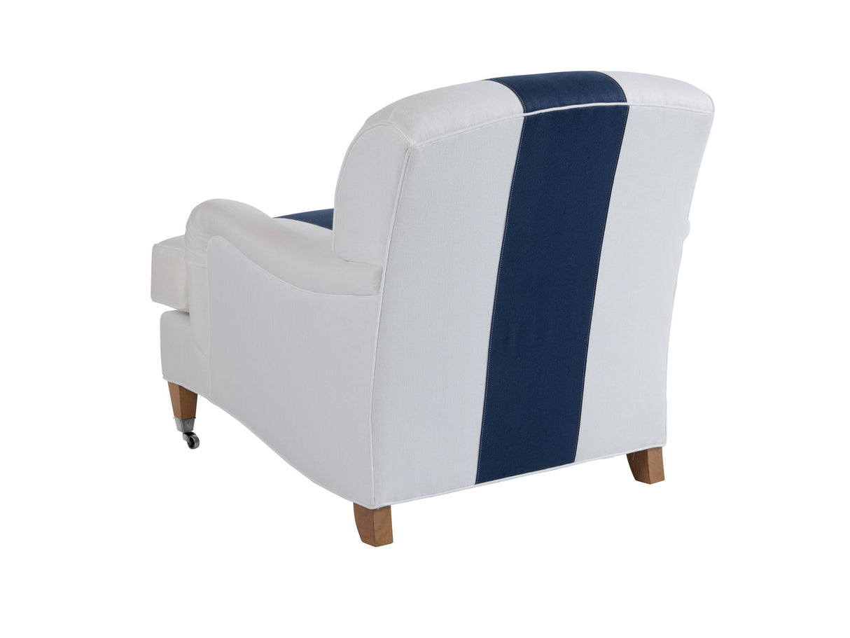 Barclay Butera Upholstery - Sydney Chair With Pewter Casters