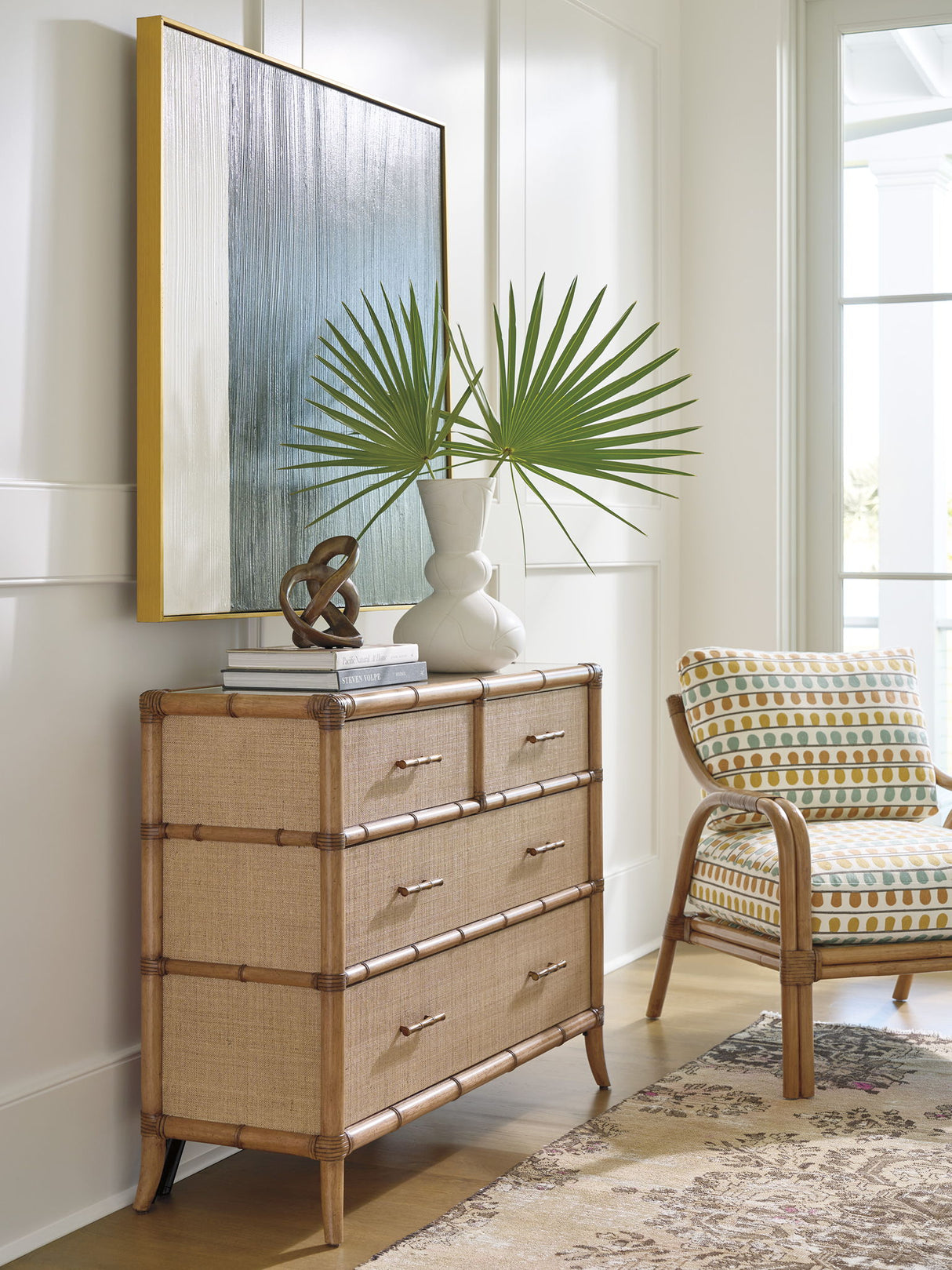 Key Biscayne - Dolphin Cay Hall Chest - Light Brown
