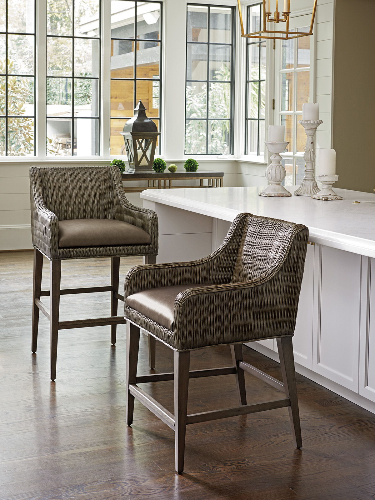 Cypress Point - Turner Woven Bar Stool