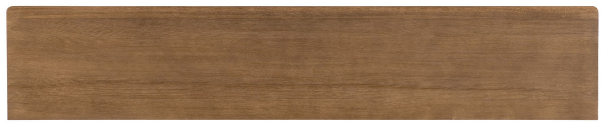 Commerce And Market - Savana Woven Front Credenza - Medium Wood