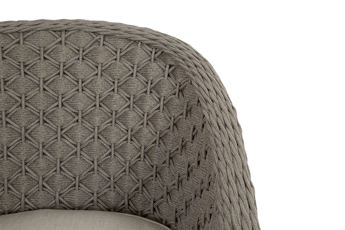 Marbella - Dining Chair, With Self Welt - Echo Ash / Gray