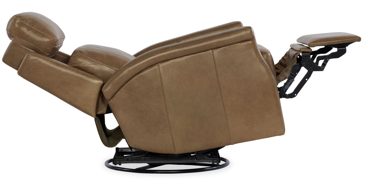 RC - Kaufman ZG Swivel Power Recliner With Pop-Up Headrest