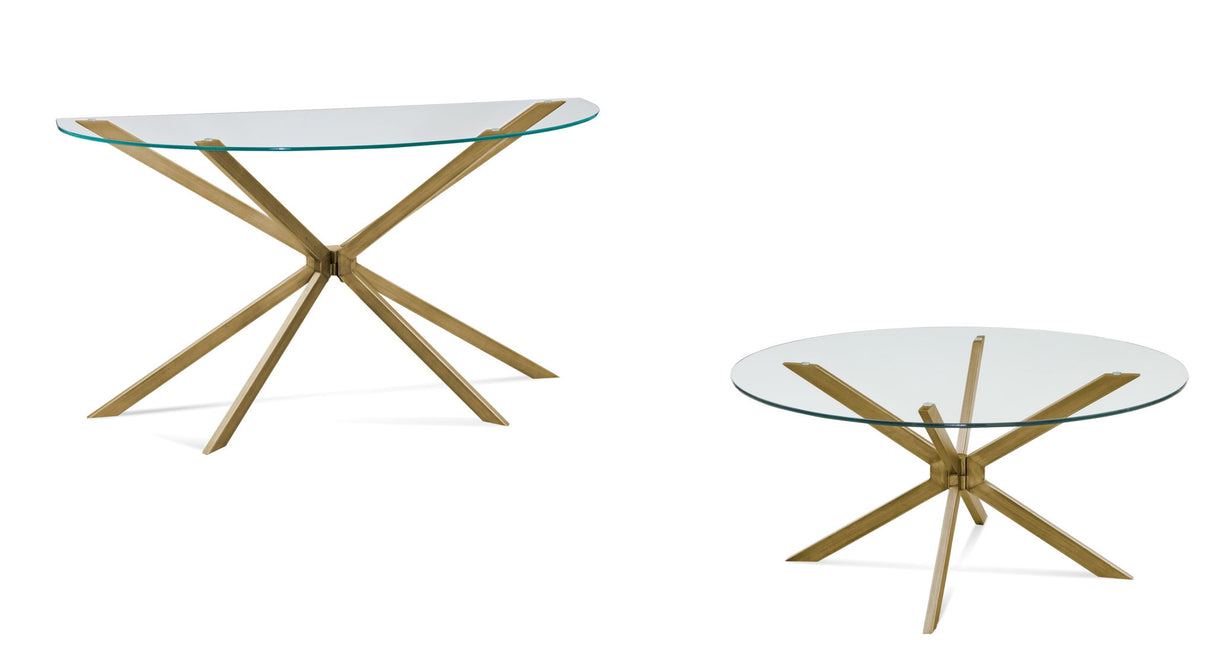 Tess - Console Table - Gold