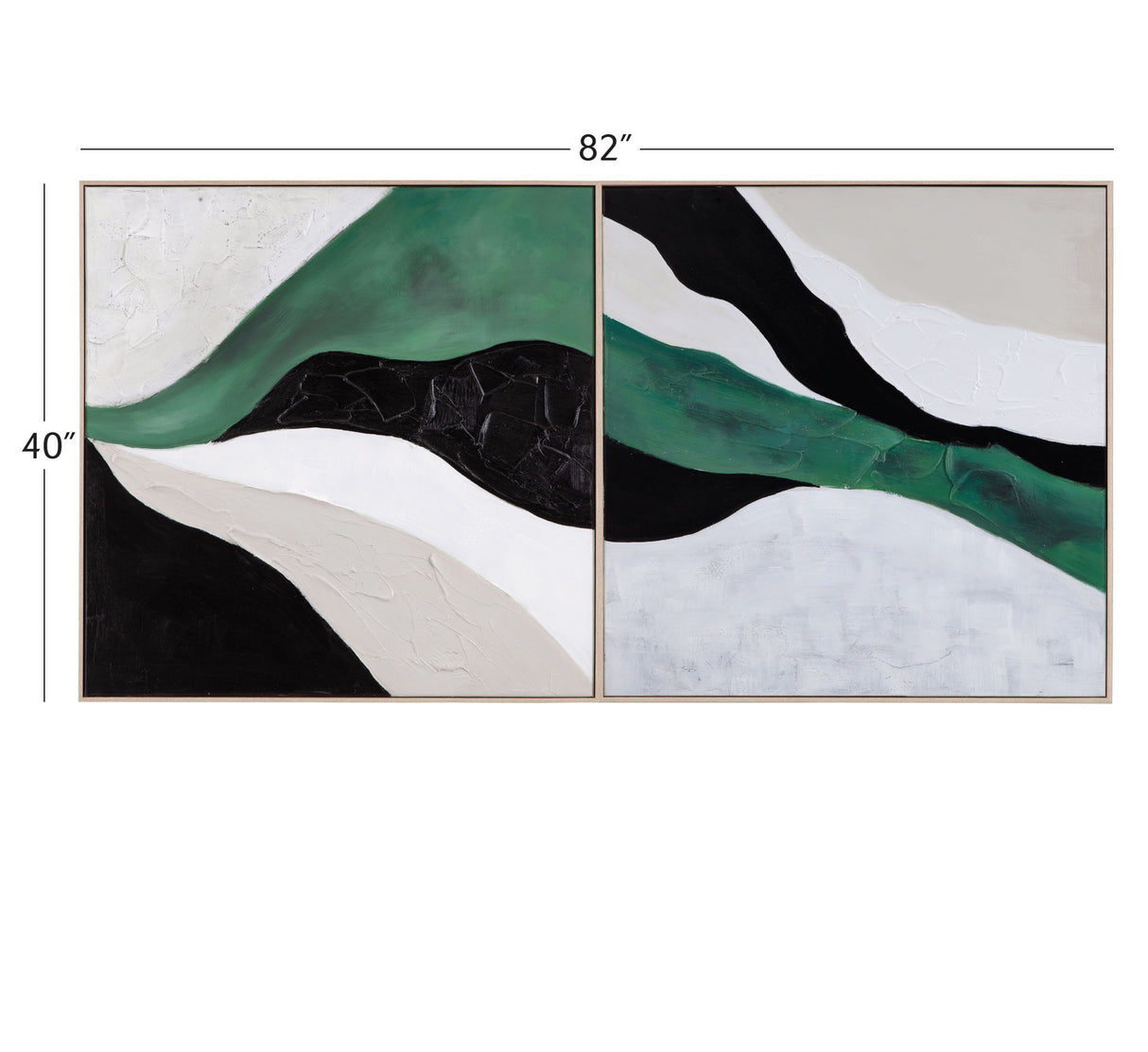 Illuminate Canvas Art (Set of 2) - White