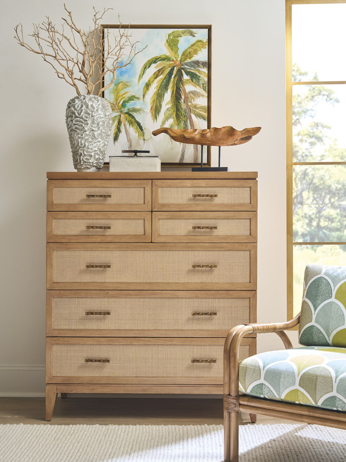 Key Biscayne - Seagrove Chest - Light Brown