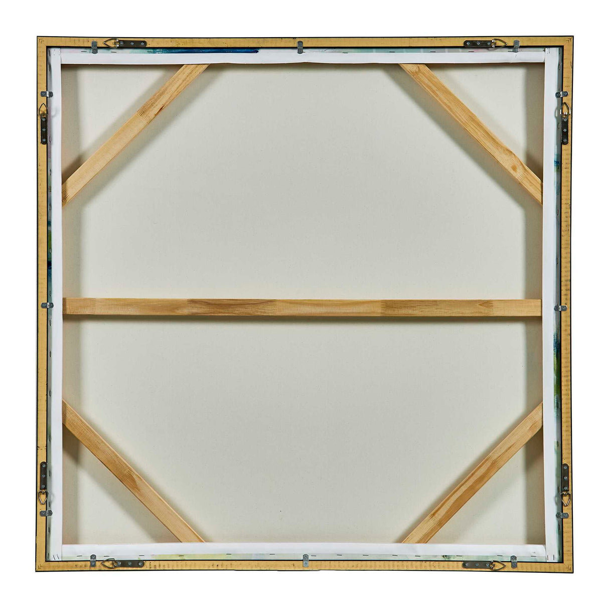 Abstract Reflections - Framed Canvas - Gray