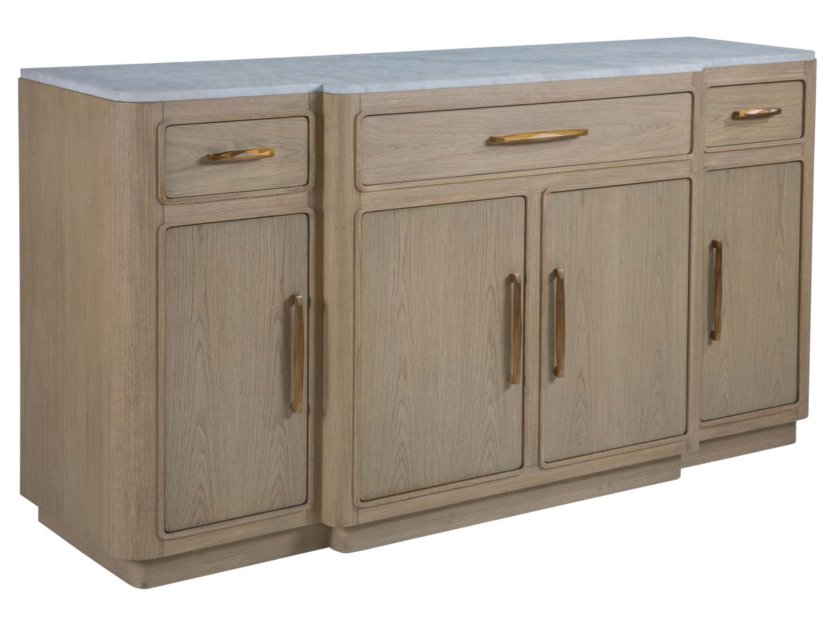Simpatico - Simpatico Buffet With Marble Top - Light Brown