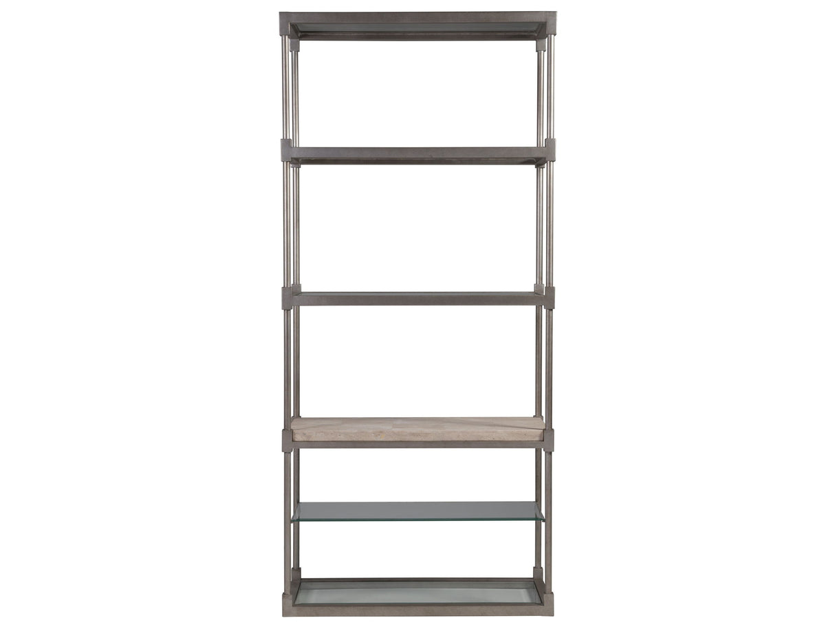 Signature Designs - Topa Etagere - Dark Gray