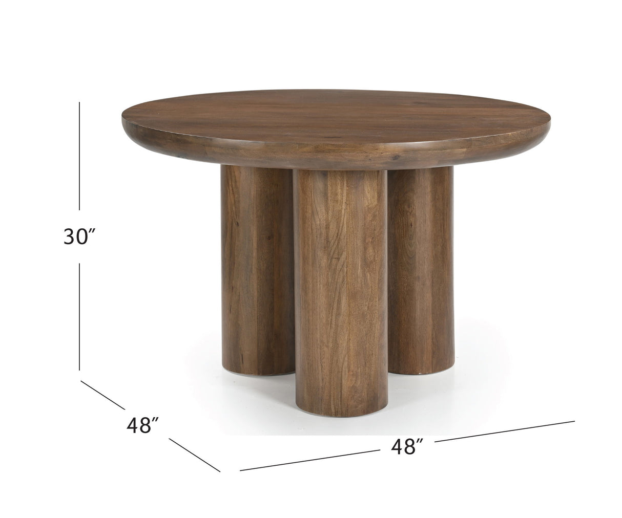 Napa - Dining Table - Rich Brown Mango