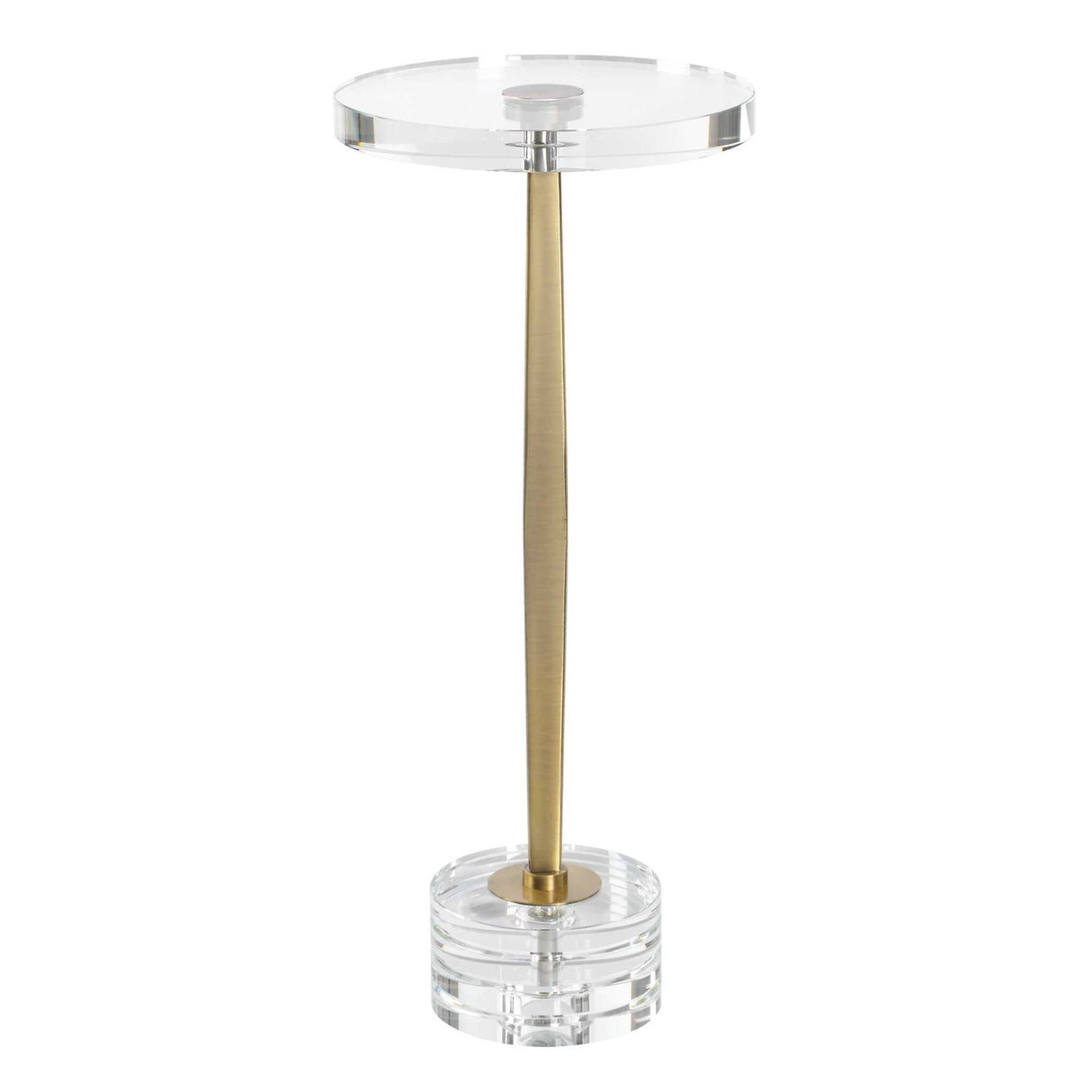Groove - Crystal Drink Table - Gold
