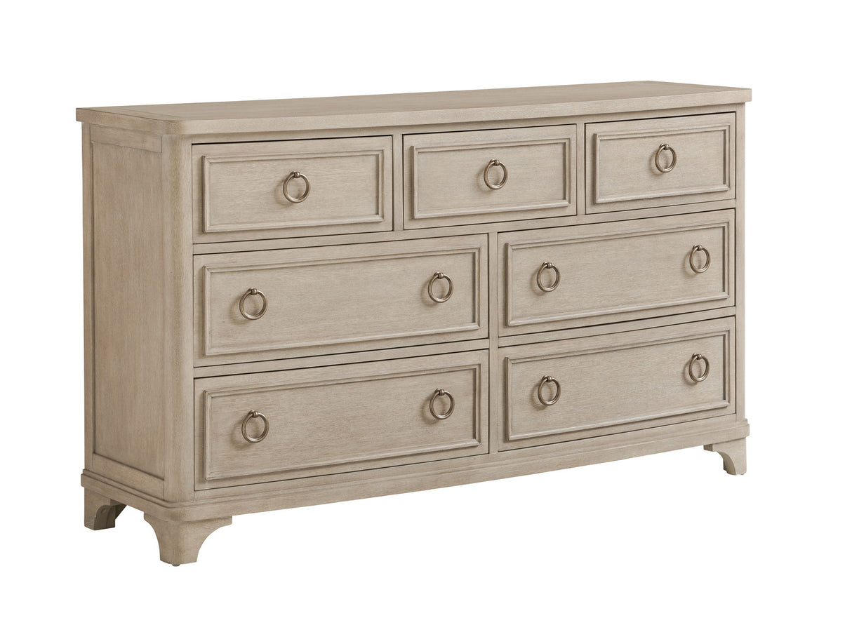 Malibu - Walker Triple Dresser - Beige