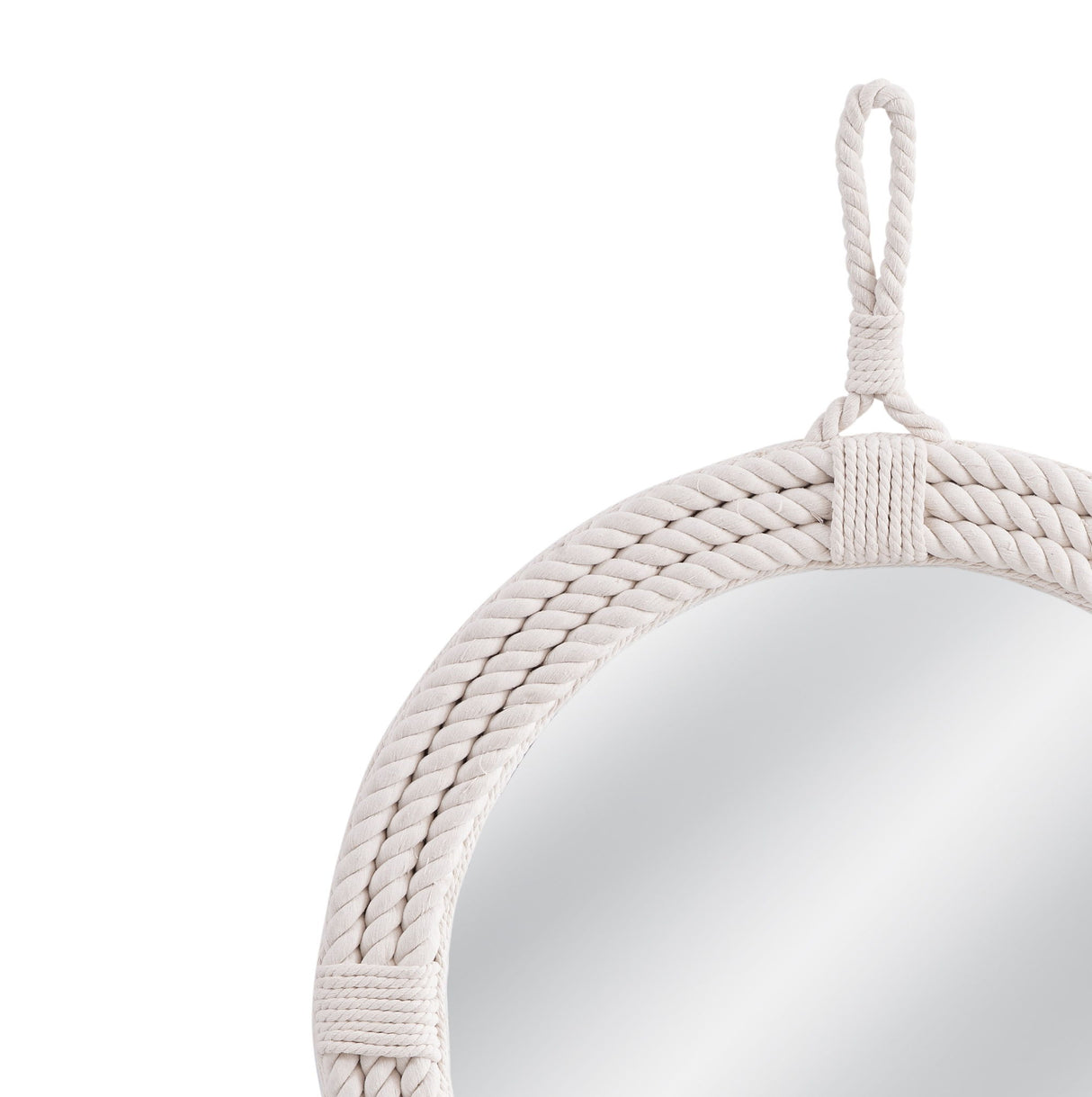 Guedry - Wall Mirror - Natural Rope