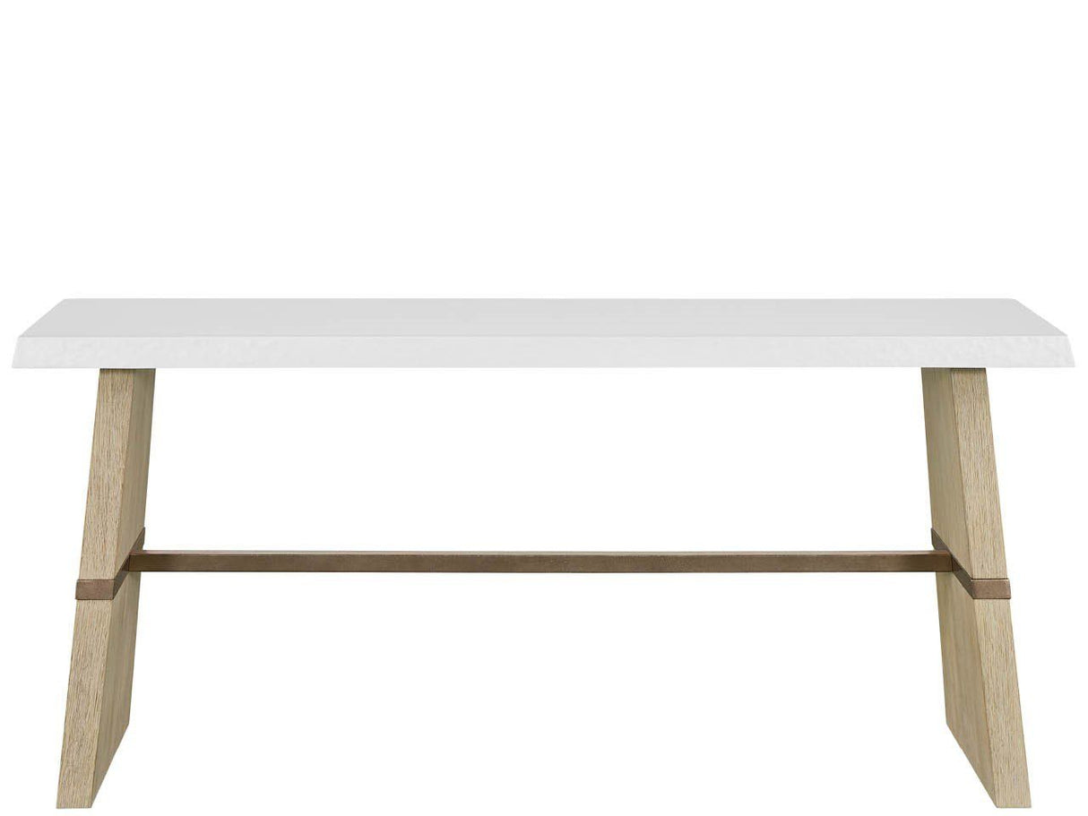 Oasis - Dockside Console Table - White / Beige